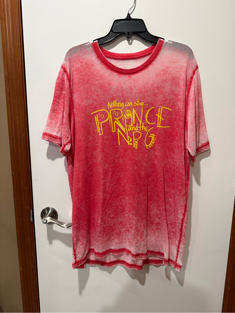 Life Is Good Red Tie-Dye Prince and the NPG Graphic Tee